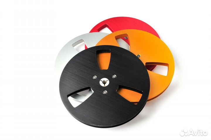 Катушка MMS 7inch Metal Reel Gold