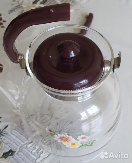 Чайник заварочный стеклянный