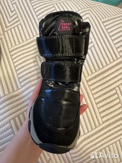 Зимние ботинки на девочку 29 размер