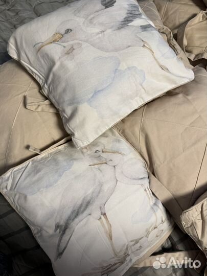 Бортики в детскую кроватку