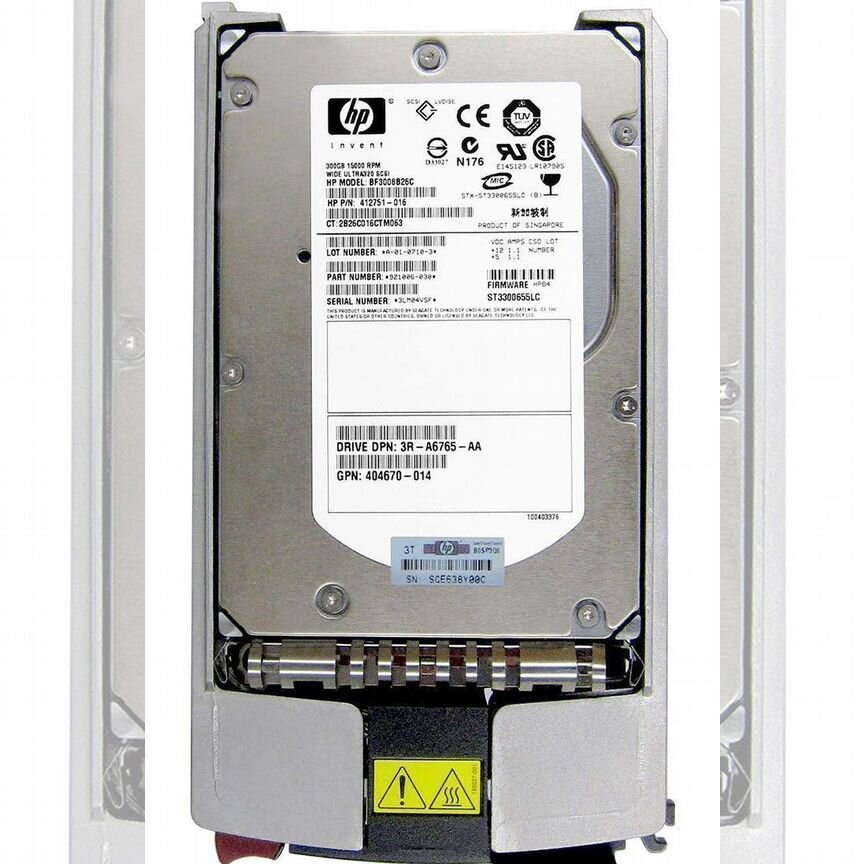 [BF3008B26C] Жесткий Диск Hp 300gb U320scsi 3.5" Bf3008b26c