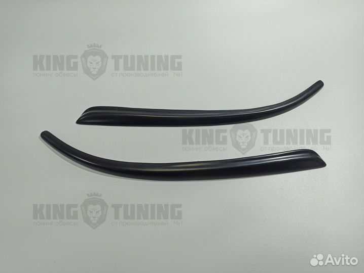 Реснички на фары для Volkswagen T5 (под покраску)