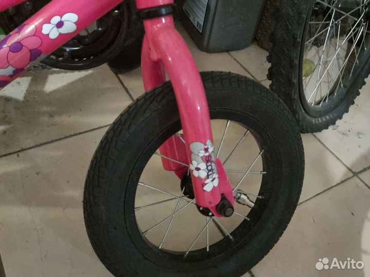 Беговел scott розовый