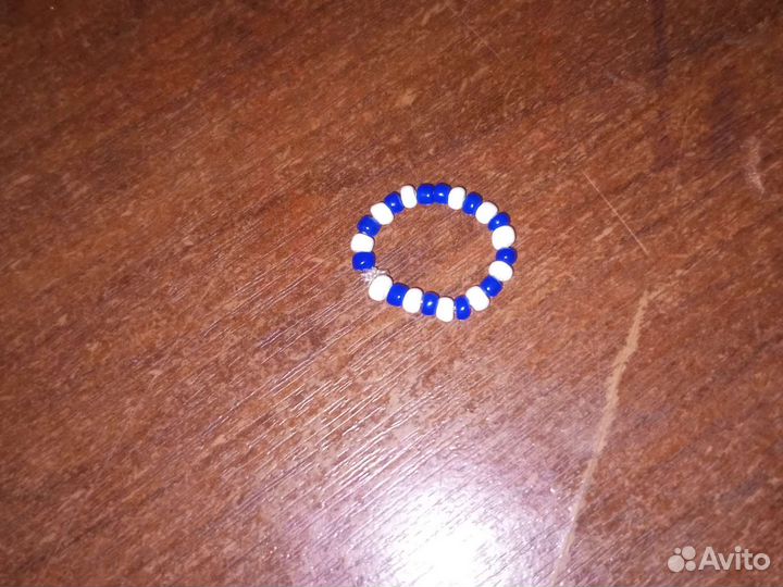 Кольцо из бисера