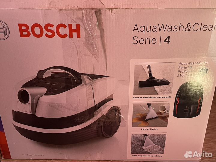 Моющий пылесос bosch