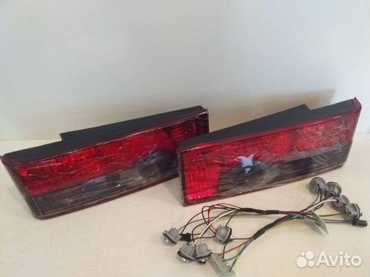 Фары фонари задние ваз 2109, 2114 красные клюшки