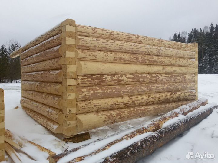 Сруб 3х3 3х4 3х5 3х6 4х4 4х5 4х6 5х5 6х6