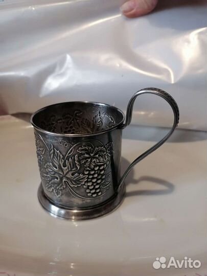 Подстаканник советский. Металл