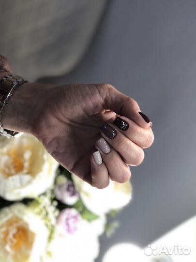 Модель на маникюр с покрытием 29 июня 2024