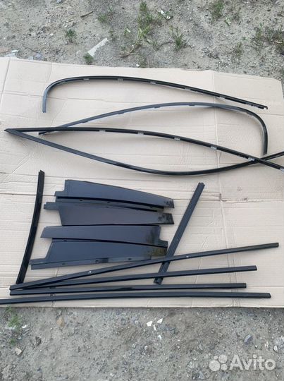 Комплект shadow line BMW E61 глянец individual