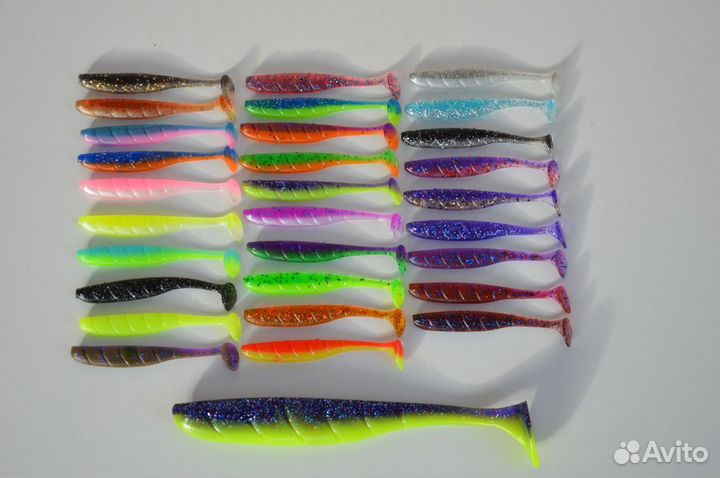 Силиконовые приманки rumba 3’5(75mm)