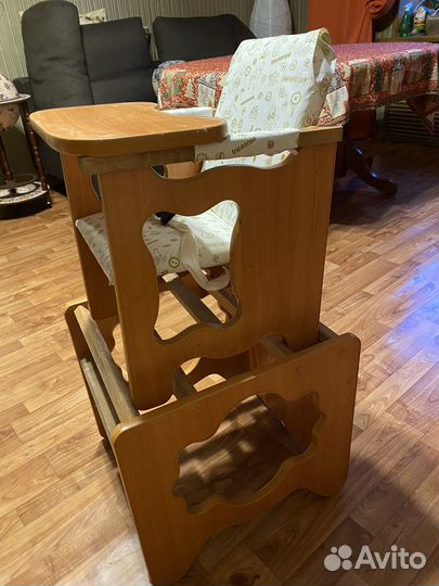 Детский стол и стул трансформер