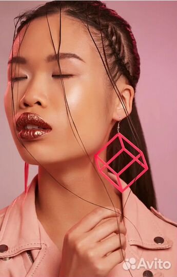 Серьги с 3d эффектом