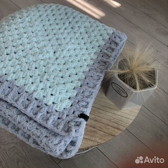 Плед одеяло ручная работа
