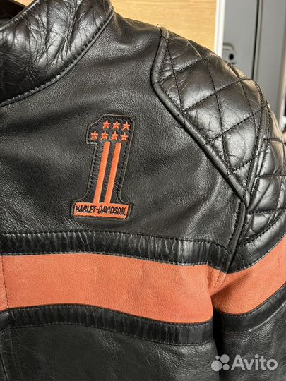 Мужская кожанна куртка Harley-Davidson M