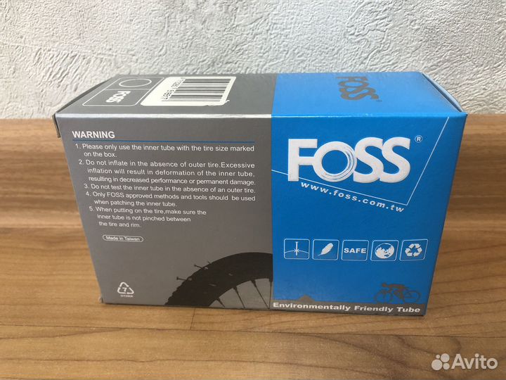 Велосипедная камера foss 27,5