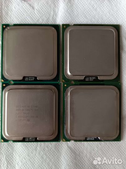 Процессоры intel