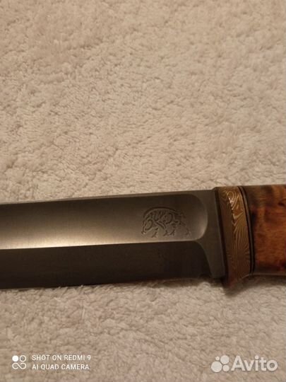 Нож Игоря Игина булатный
