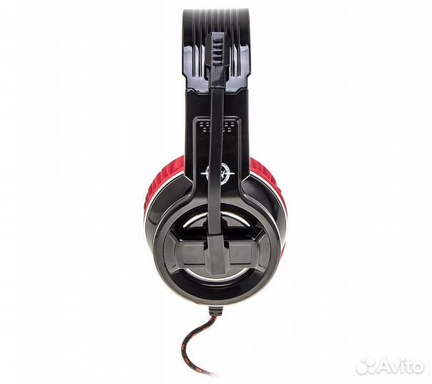 Компьютерная гарнитура Оклик HS-L350G Red War, чер