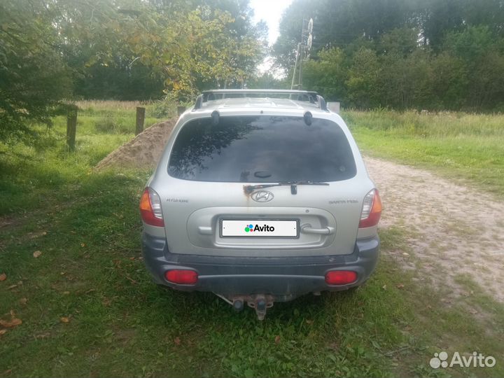 Hyundai Santa Fe 2.4 AT, 2003, 224 500 км