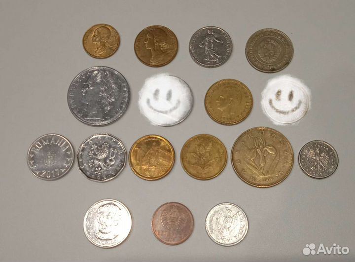 Обмен иностранными монетами