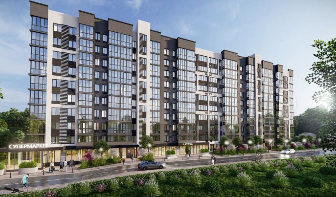 3-к. квартира, 82,1 м², 1/10 эт.