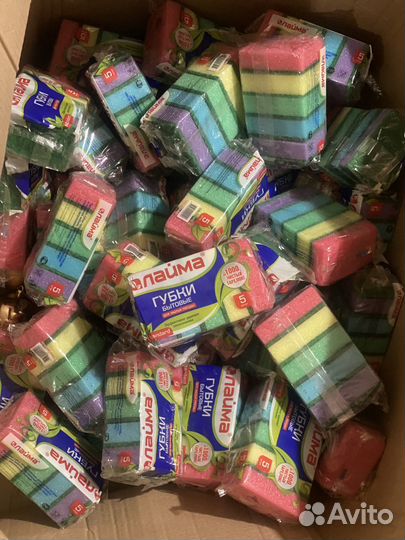 Губка для мыться посуды