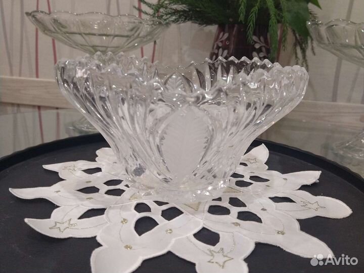 Ваза хрустальная большая СССР
