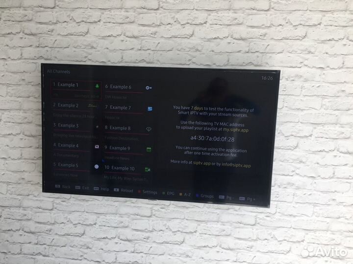 Установка телевизоров и монтаж на стену
