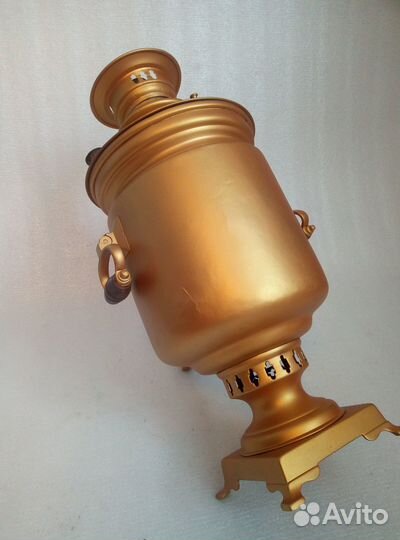 Самовар старинный жаровой