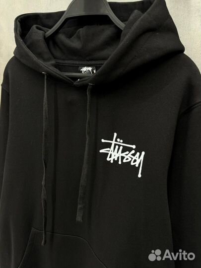 Худи Stussy Fuzzy Dice черное