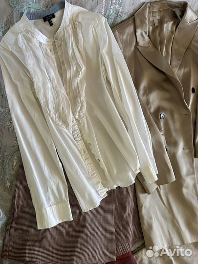 Пакет брендовой одежды на девушку