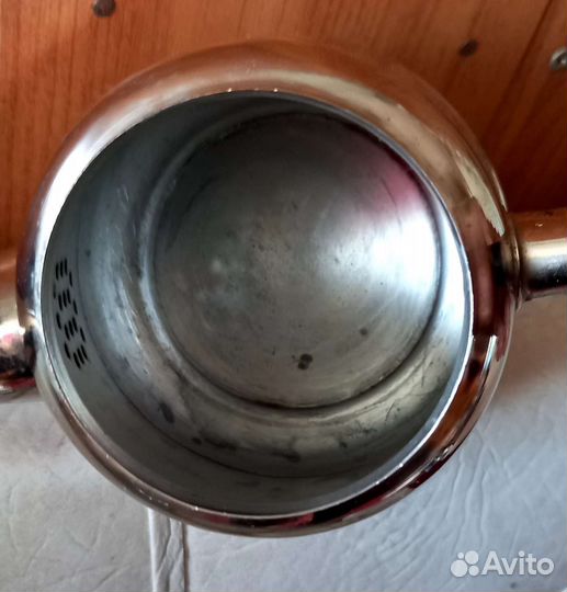 Заварочный чайник мельхиор СССР Кольчугино