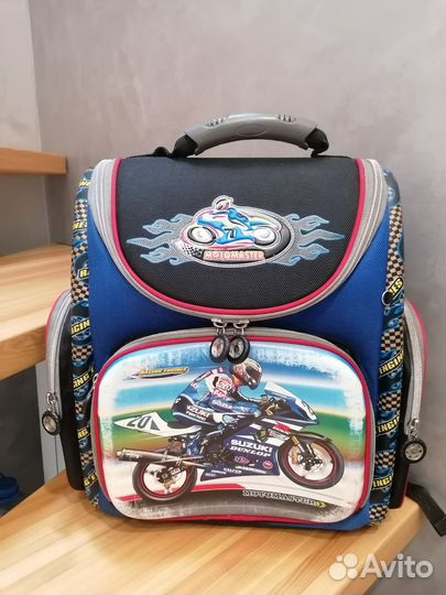 Рюкзак школьный для мальчика Motomaster