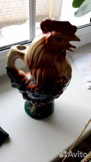 Графин Петух 50-50-х годов СССР