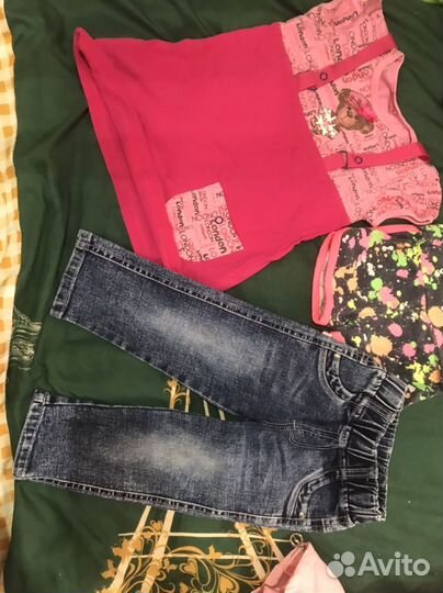 Вещи пакетом на девочку 86-92