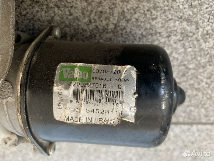 Трапеция дворников Renault Scenic 2 2003-2009