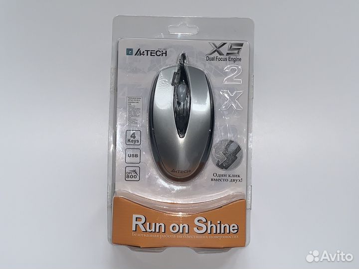 Проводная мышь A4tech X5