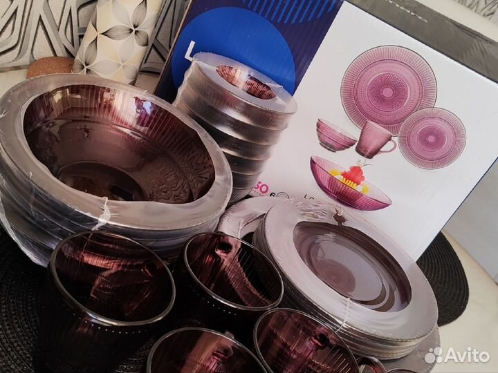 Новый набор столовой посуды Luminarc 30 предметов