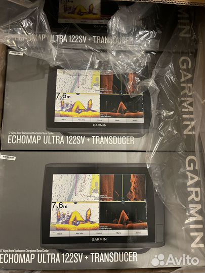 Картплоттер Garmin Echomap Ultra 122SV