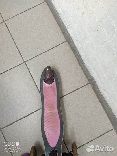 Самокат globber светящийся