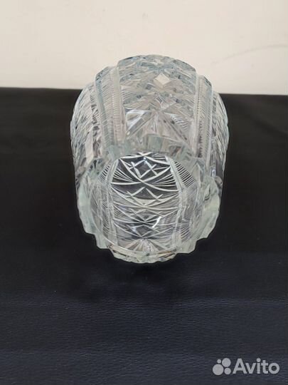 Ваза хрустальная Ромб 21 см