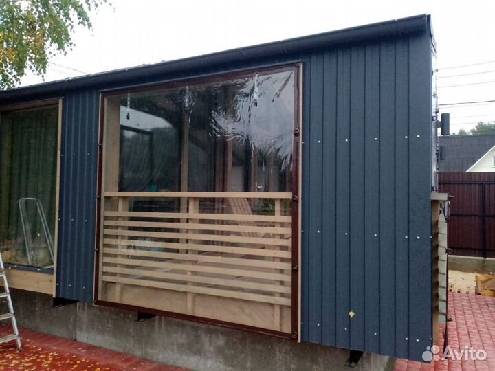 Мягкие окна тонированные