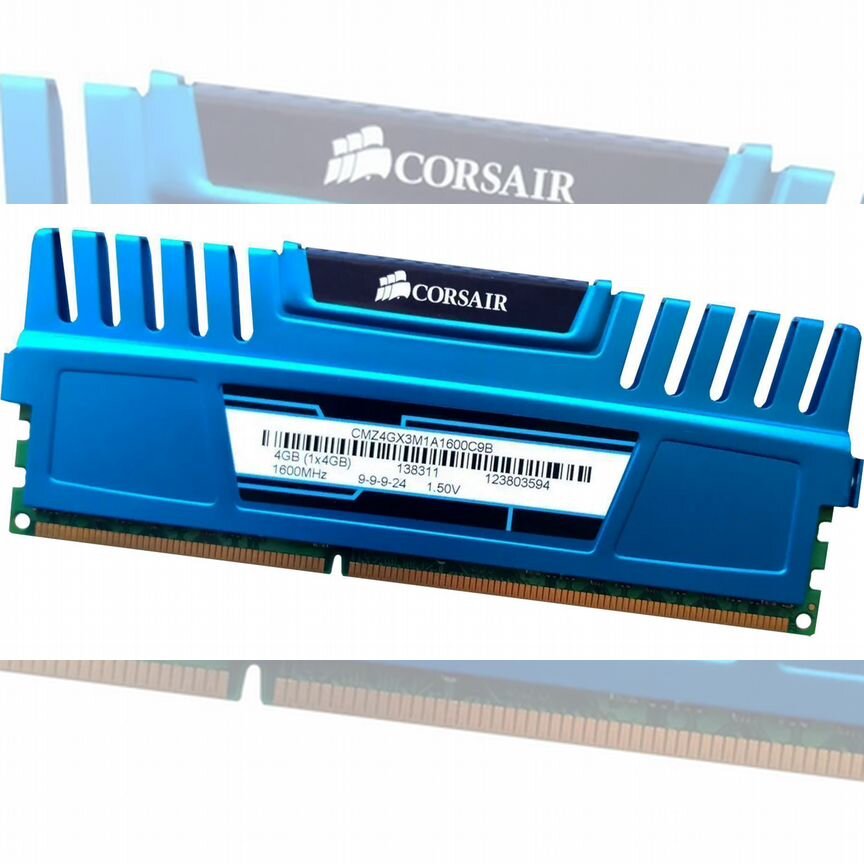 [CMZ4GX3M1A1600C9B] Оперативная Память Corsair 4gb Cmz4gx3m1a1600c9b