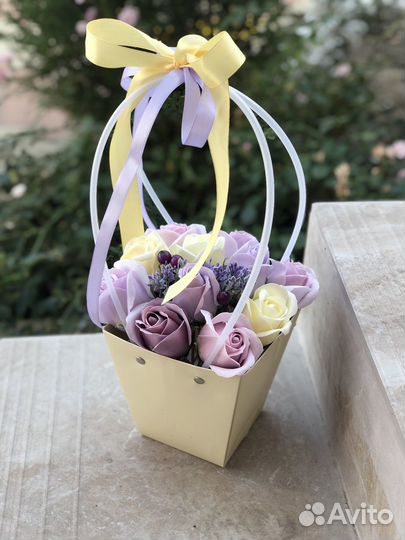 Букеты из мыла на 1 сентября