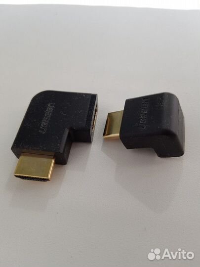 Угловой переходник Кабель-адаптер Ugreen hdmi