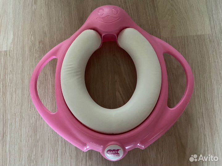 Сидушка на унитаз OK baby pinguo soft, горшок