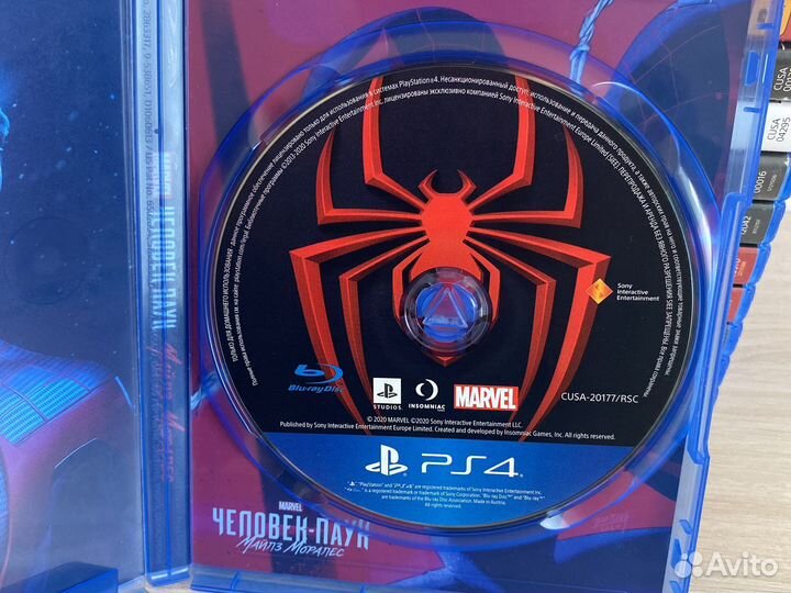 Человек Паук Майлз Моралес PS4