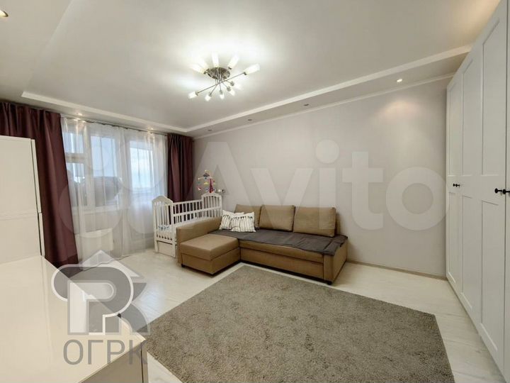 2-к. квартира, 52,3 м², 12/17 эт.