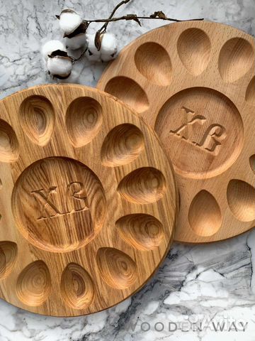 Подставка под яйца / Пасхальный поднос